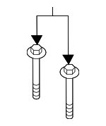 N90772102 - Body: Impact Bar Mount Bolt for Porsche Image