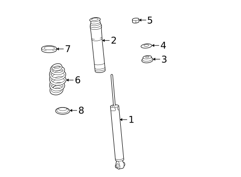 Shocks & Components for 2011 Lexus HS250h #0