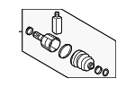 495A3CV000 - Suspension: Inner Joint for Kia Image