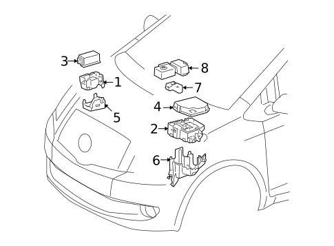 Fuse & Relay for 2009 Scion xD #0