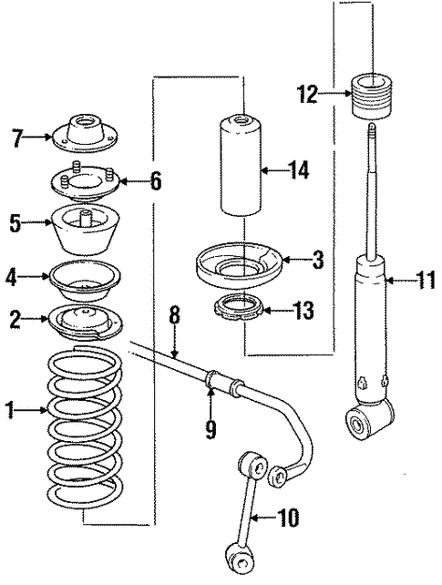 Rear Suspension for 1986 Porsche 928 | OEM Parts Online