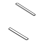 921823S500 - HVAC: Condenser Seal for Nissan: Frontier, Xterra Image