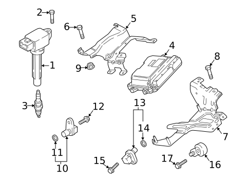 Ignition System for 2018 Mazda 3 #19