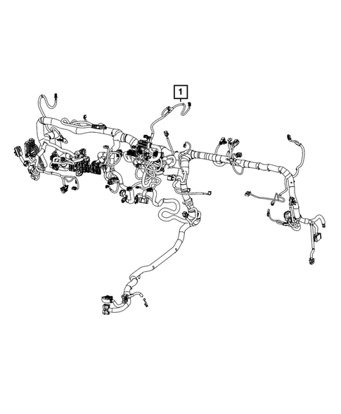 Wiring, Instrument Panel for 2025 Ram 1500 #0