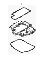 9A110703101 - Engine: Upper Oil Pan for Porsche: 911, Boxster, Cayman Image