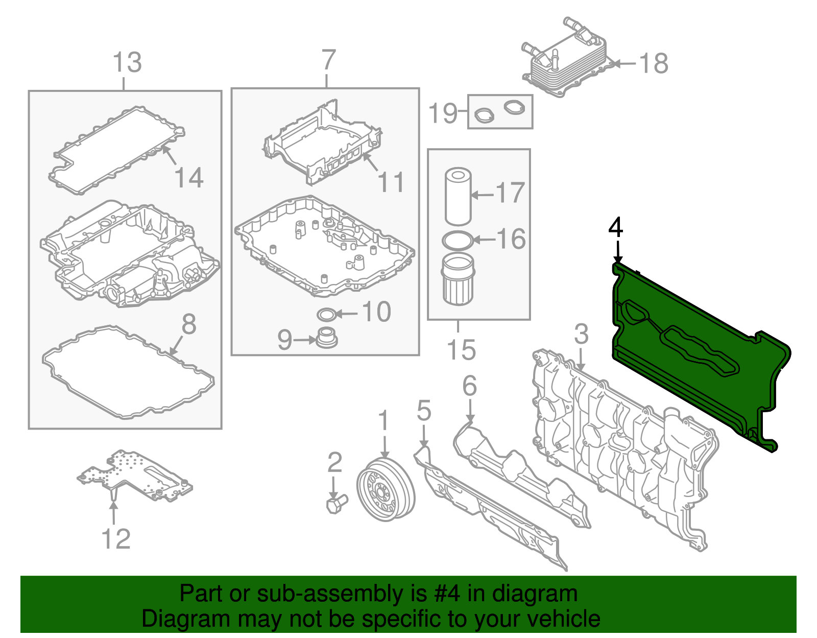 Valve Cover Gasket - Porsche (9A1-105-732-02)