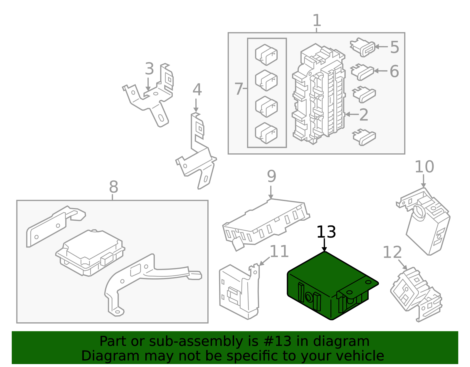Door Control Module 28450-AQ000 | Nissan Automotive Parts