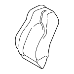 71074AQ050B0 - Body: Seat Back Cover for Toyota: Camry Image