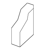 FE0151PB1B - Body: Cowl Grille Trim for Mazda: RX-8 Image image