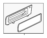 7L1Z7829701E - Body: Quarter Glass for Ford: Expedition Image