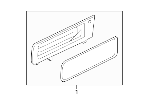 Glass & Hardware for 2015 Ford Expedition #1