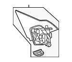 76208T3LA31ZA - Body: Mirror Base for Honda: Accord Image
