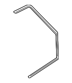 4B9827705G - Body: Weatherstrip for Audi: A6 Quattro, Allroad Quattro, S6 Image