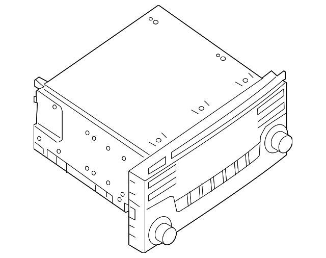 2016-2017 Nissan Radio 28185-EZ20B | Nissan RVA