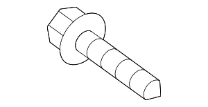 1141N5081 - Audio/Video: RADIO HARDWARE SCREW for Nissan Image
