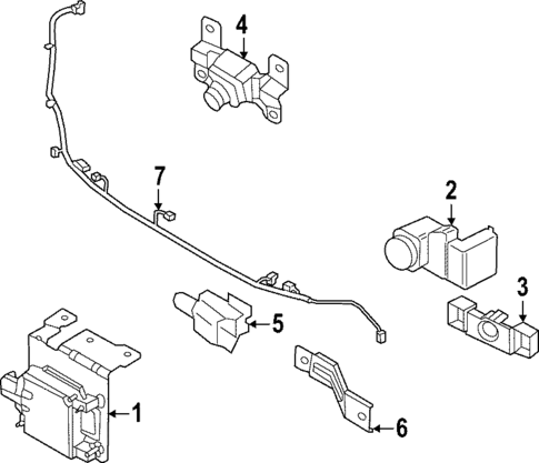 Electrical Components for 2024 Kia Sportage #0