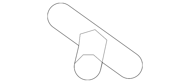 15793367 - Genuine GM Connector,Heater Outlet Hose