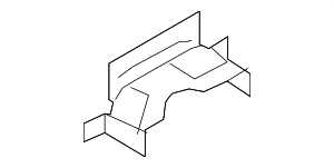 99150189200GRV - Body: Floor Pan Bracket for Porsche Image