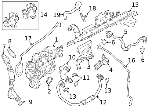 Turbo Charger for 2011 BMW 740i #0