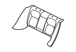 T2H5767LKP - Body: Seat Back Cover for Jaguar Image