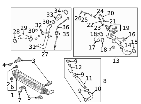 Turbo Charger for 2018 Genesis G80 #2