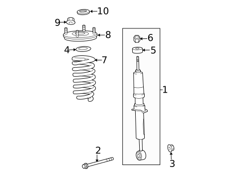 Struts & Components for 2021 Toyota Tundra #1