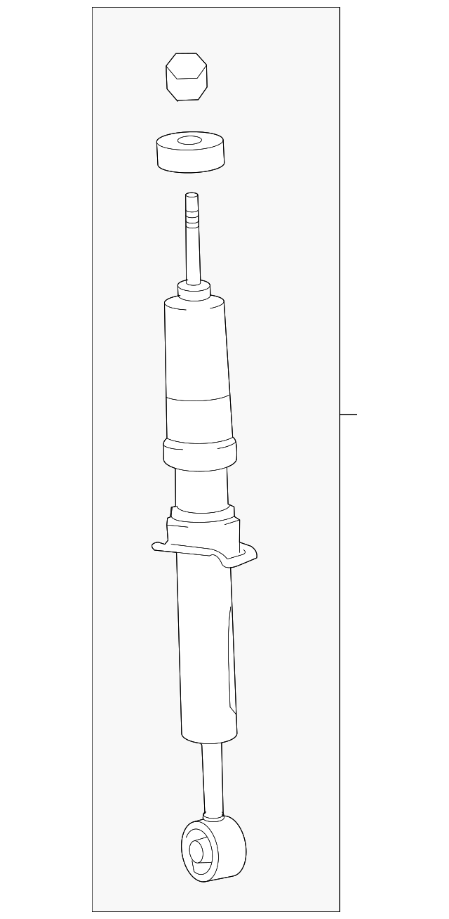 ヌーピー KYB 551128 Gas-a-Just Front Passenger Side Monotube Strut