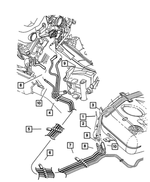 4581137AC - : Fuel Vapor Tube for Mopar Image