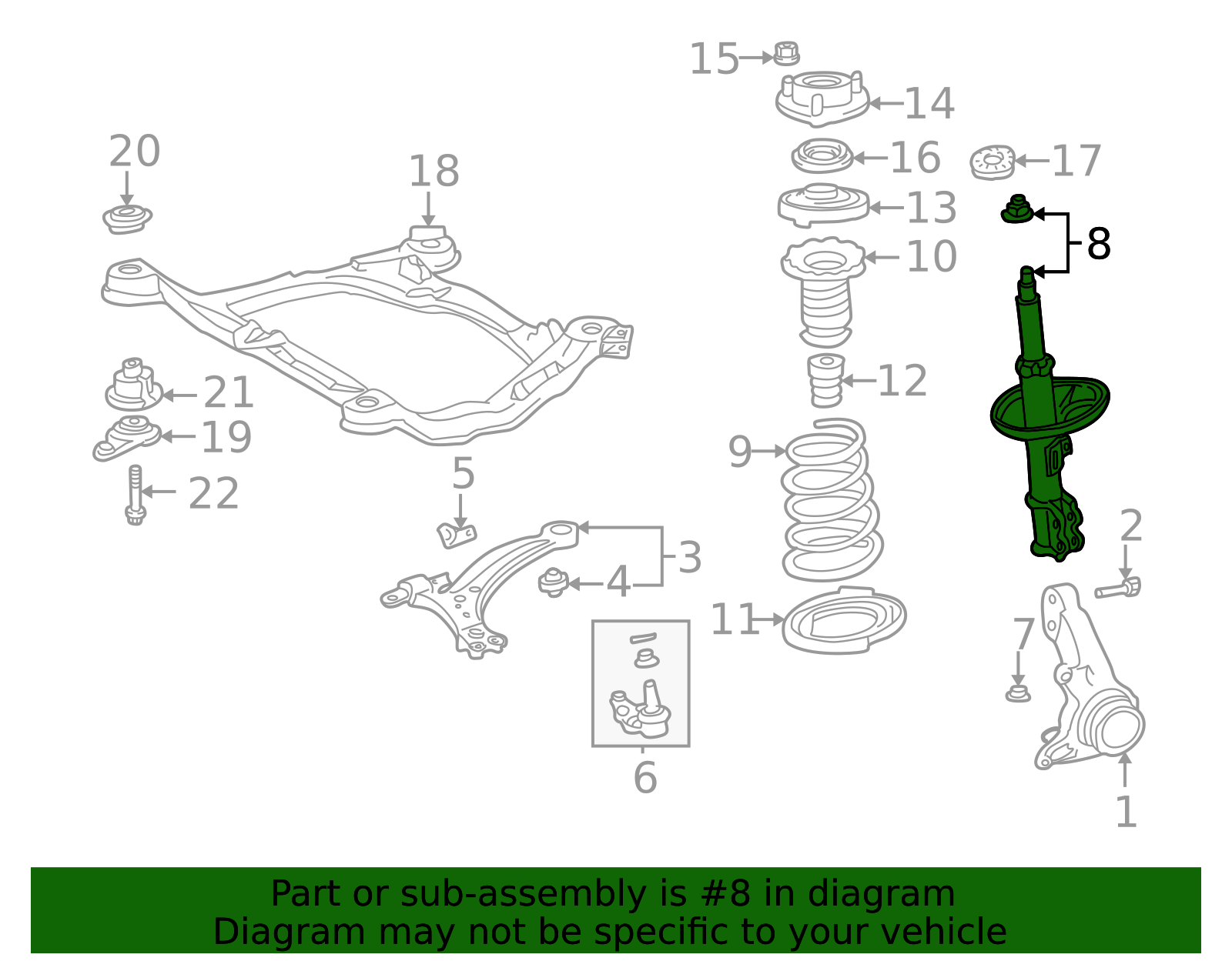 2pcs Complete Front Struts&Coil Spring for 1998-2003 Toyota Sienna 2pcs Complete Front Struts&Coil Spring for 1998-2003 Toyota Sienna