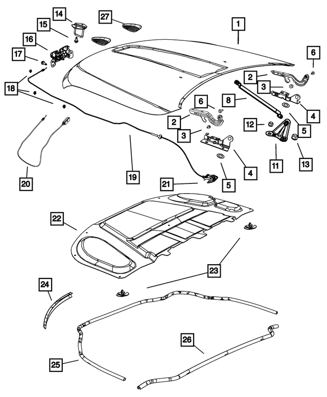 6510463AA - Body Sheet Metal Except Doors: Screw for Mopar Image image