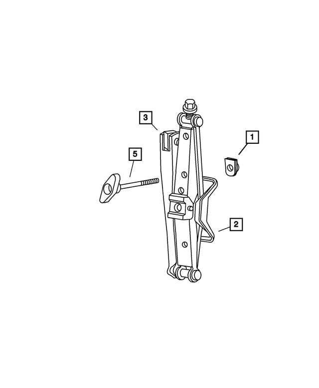 6504118 - Wheels, Covers and Jacks: M6 X 1.00 U-Nut for Mopar Image