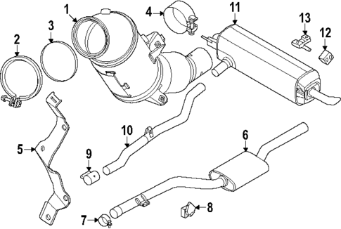 Exhaust Components for 2024 BMW 530i #0