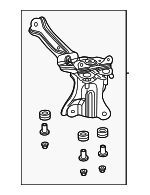 4459012290 - : 2023-2024 Toyota Corolla - Mount Bracket for Toyota: Corolla Image