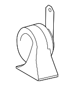 86520AA010 - Electrical: Low Note Horn for Lexus: ES300, ES300h, ES330, ES350, RX330, RX350, RX400h Image