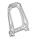 87836058 - Body: Seat Back Frame for GM Image