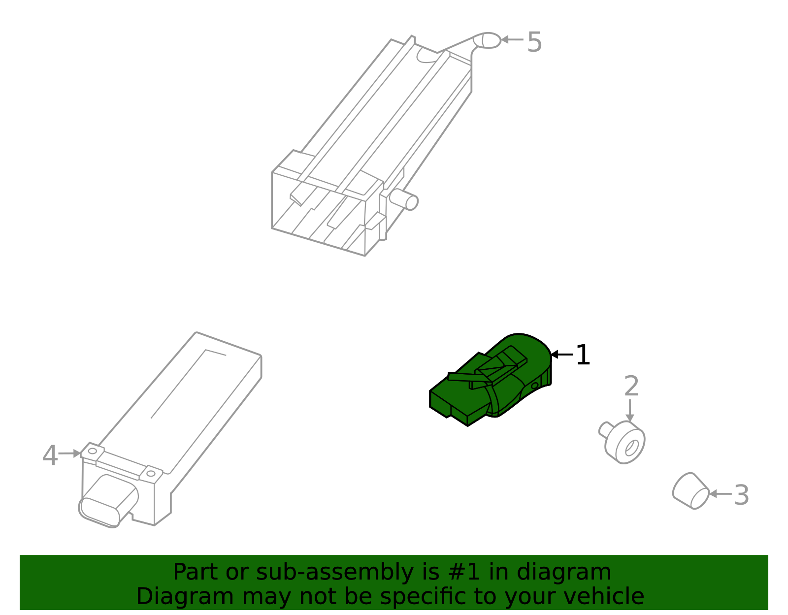 Tire Pressure Monitoring System (TPMS) Sensor - Porsche (9J1-907-275-A)