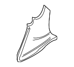 51478159476 - Body: Front Trim for BMW: 525i, 528i, 530i, 540i Image