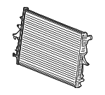 7L6121253K - Cooling System: Radiator for Audi Image