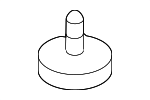 MU488006 - Body: Bumper Cover Clip for Mitsubishi Image