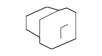 MU480007 - Body: License Bracket Nut for Mitsubishi Image