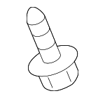 MU000716 - Body: Bumper Cover Bolt for Mitsubishi Image