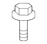 MB612553 - Body: Bumper Cover Bolt for Mitsubishi Image