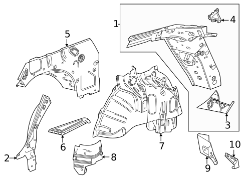 Inner Structure for 2026 Cadillac VISTIQ #0