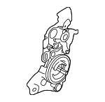 8U5Z96617A44H - Body: Recline Adjuster for Ford: Flex Image