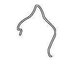 8A8Z74601L60D - Body: Release Cable for Ford: Flex Image