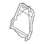 8A8Z9661018B - Body: Seat Back Frame for Ford: Flex Image