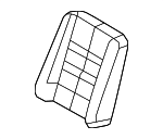 8A8Z7464416AA - Body: Seat Back Cover for Ford: Flex Image