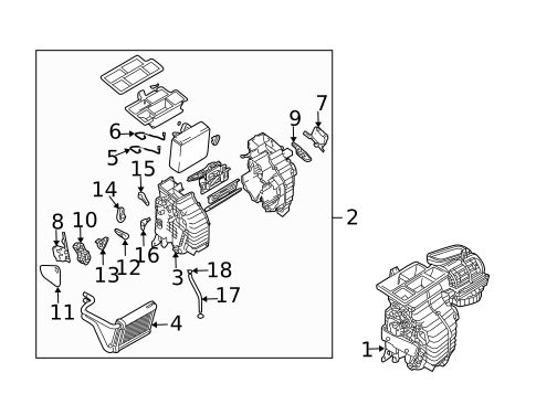 Heater for 2009 Hyundai Tucson #0