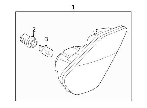 Backup Lamps for 2018 Mitsubishi Outlander #0