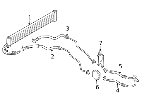 Trans Oil Cooler for 2021 BMW M2 #0